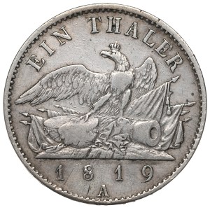 Germany, Preussen, Thaler 1819 A