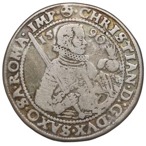 Germany, Saxony, Christian, Thaler 1590