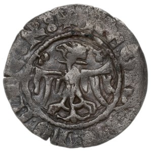 Kazimierz III Wielki, Półgrosz (kwartnik) bez daty, Kraków