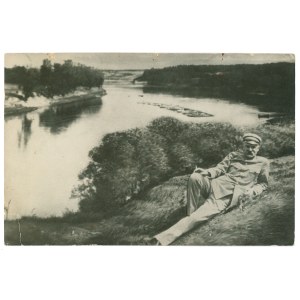 Second Polish Republic, Photograph of Piłsudski in Druskininkai