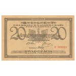II RP, 20 Polish marks 1919 C
