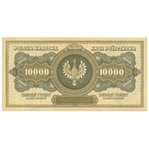 Second Polish Republic, 10,000 Polish marks 1922 Ser. A.