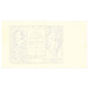 50 złotych, 1940 – black-and-white print on PWPW paper