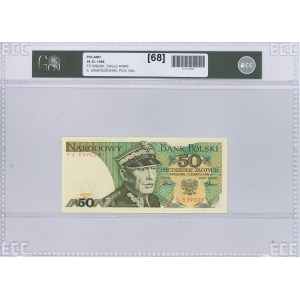 PRL, 50 złoty 1986 FS - GCN 68