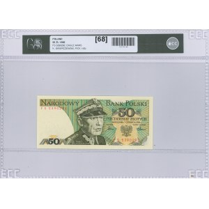 PRL, 50 złoty 1986 FS - GCN 68