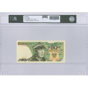 PRL, 50 złoty 1986 FS - GCN 68