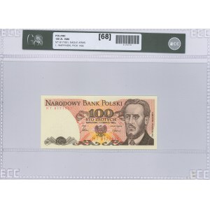 PRL, 100 złotych 1986 MT - GCN 68