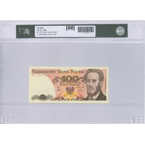PRL, 100 zlotys 1986 MT - GCN 68