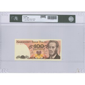 PRL, 100 złotych 1986 MT - GCN 68