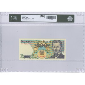 PRL, 200 zlotys 1988 EN - GCN 68