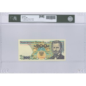PRL, 200 zlotys 1988 EN - GCN 68
