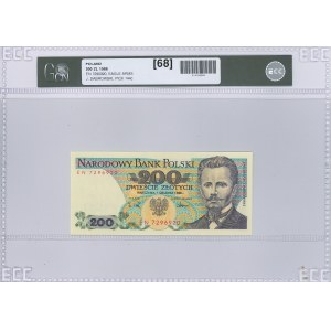 PRL, 200 zlotys 1988 EN - GCN 68