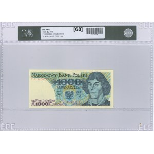 PRL, 1000 zlotys 1982 FC - GCN 68