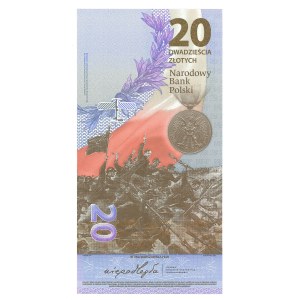 Third Polish Republic, 20 zlotys 2020 - Battle of Warsaw