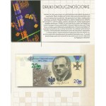 PWPW - oryginalna książka z banknotami testowymi, papierem i znaczkami