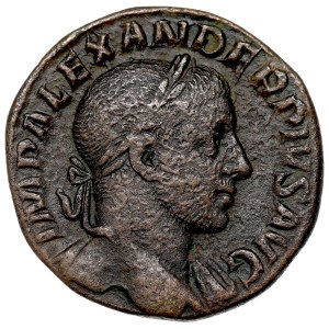 Roman Empire, Severus Alexander, Sestertius