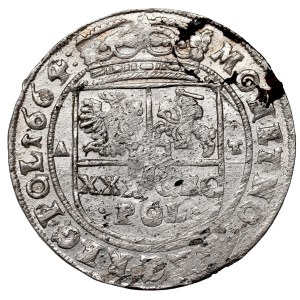 John II Casimir, 30 groschen 1664, Bromberg