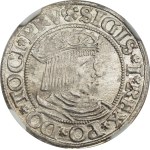 Sigismund I the Old, Grosz 1531, Gdańsk - NGC MS64 MAX
