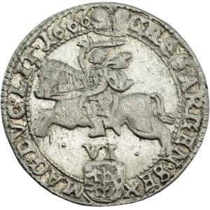 John II Casimir, Szóstak 1666, Vilnius - BEAUTIFUL
