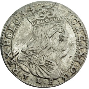 John II Casimir, Szóstak 1666, Vilnius - BEAUTIFUL