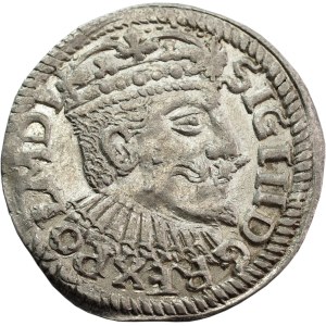 Zygmunt III. Vasa, trojak z roku 1595, POL/POLON, Bydhošť – VZÁCNÉ