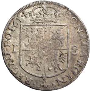 Jan II Kazimierz, Ort 1654, Wschowa - very rare