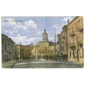 pocztówka - Lublin/ ul. Królewska