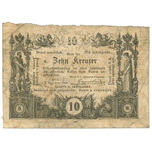 Austria (Galicja), 10 krajcarów 1860