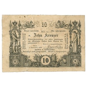 Austria (Galicja), 10 krajcarów 1860