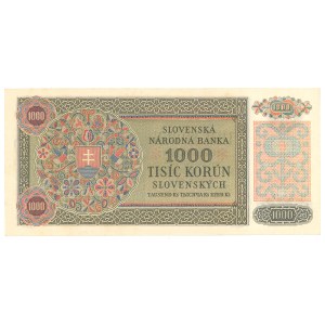 Slovakia, 1000 crowns 1940