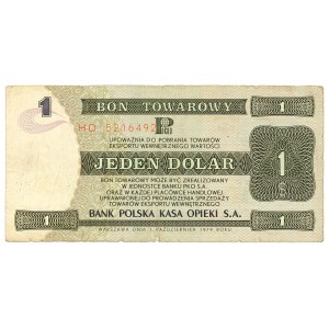Pewex, Warengutschein, 1 Dollar, 1979 – HD