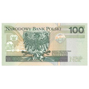 Third Polish Republic, 100 zlotys 1994 IT