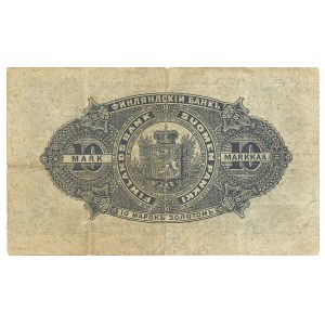 Finland, 10 marks 1898