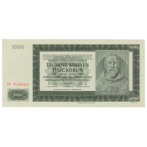 Bohemia and Moravia, 1000 crowns 1942