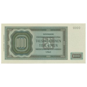 Bohemia and Moravia, 1000 crowns 1942