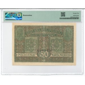 GG, 50 mkp 1916 A General - PMG 25
