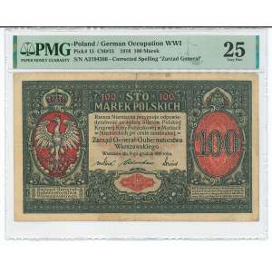 GG, 100 mkp 1916, generál – PMG 25