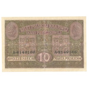 GG, 10 Polish marks 1916 General - tickets