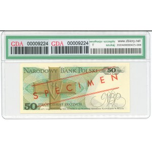 Volksrepublik Polen, 50 Złoty 1975 A – MUSTER – GDA 66 EPQ