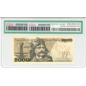 PRL 1000 PLN 1979 BW