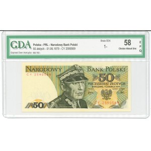 PRL 1000 PLN 1979 BW