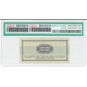 Pewex, Gift Certificate, 5 cents 1979 - HA