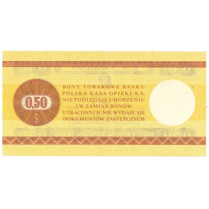 Pewex, Warengutschein, 50 Cent 1979 – HC
