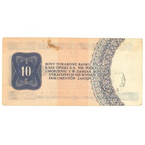 Pewex, Bon Towarowy, 10 dolarów 1979 - HF