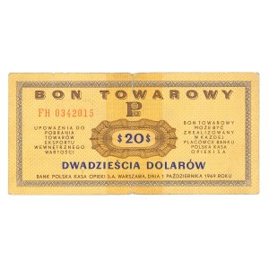 Pewex, Gift Certificate, 2 dollars 1979 - HM