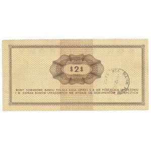 Pewex, Warengutschein, 2 Dollar, 1969 – FM