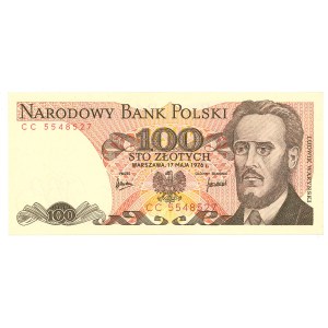 PRL, 100 zlotys 1976 CC