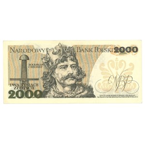 PRL, 2000 złotych 1979 - W