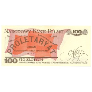 PRL, 100 złotych 1986 LP - RZADKOŚĆ