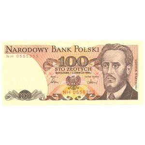 PRL, Set of 100 zlotys 1986 NH - 17 pcs.